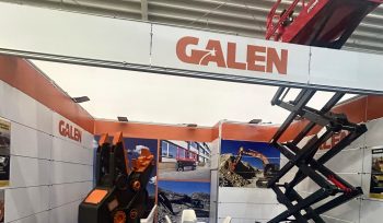 Galen Equipment at Bauma 2025 presenting its first scissor lift delivery