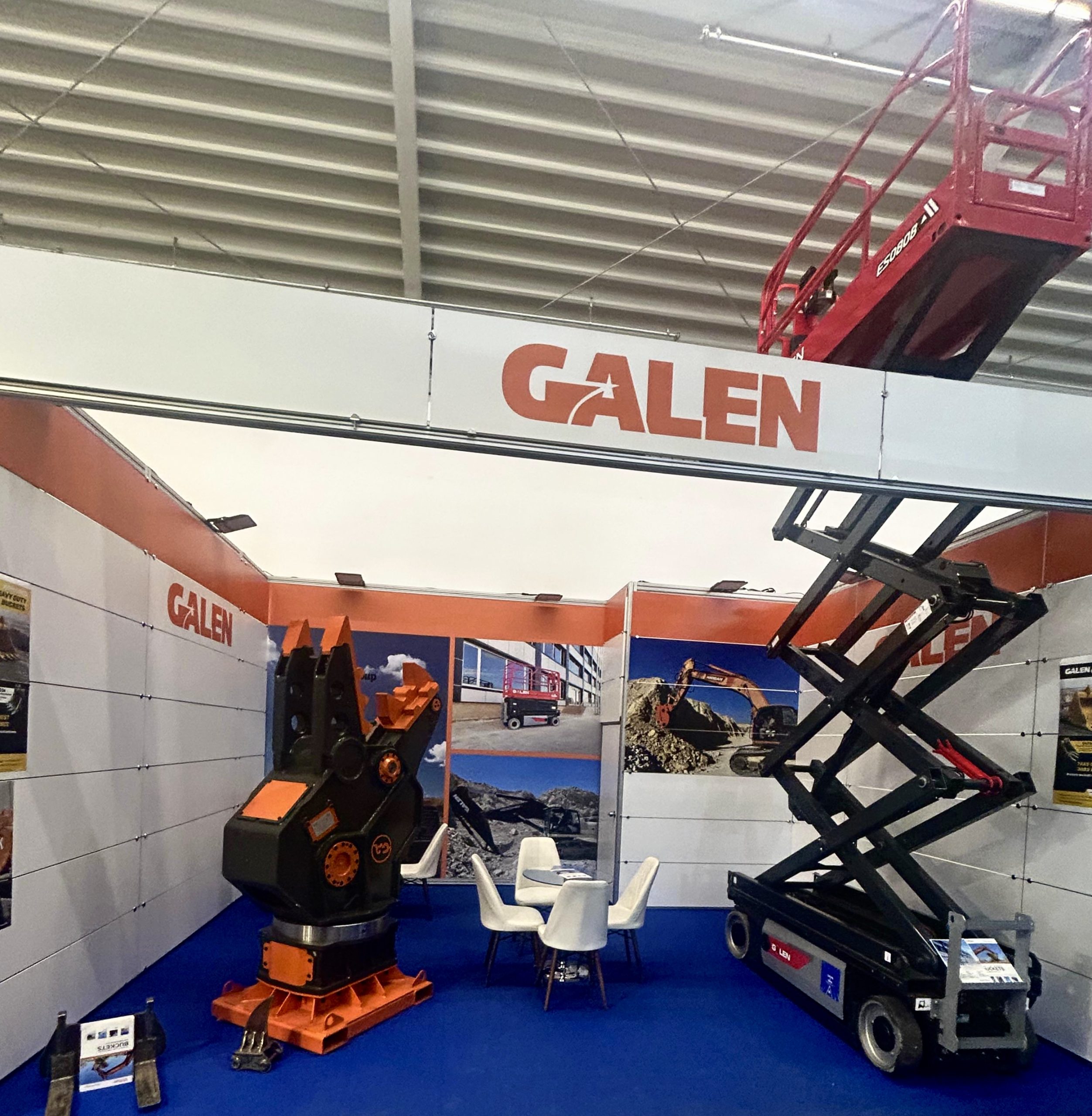 Galen Equipment Bauma 2025 ilk uluslararası fuar katılımı – Galen Equipment Bauma 2025 debut international exhibition Munich scissor lift boom lift / Galen Equipment Bauma 2025 Münih fuar