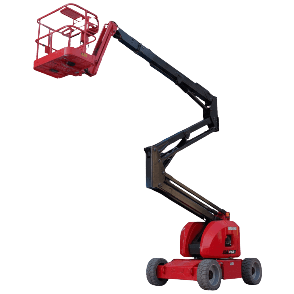 Galen Equipment HA14JE elektrikli eklemli bomlu platform, kapalı ve açık alanda yüksekte çalışma için - yükseltici platform