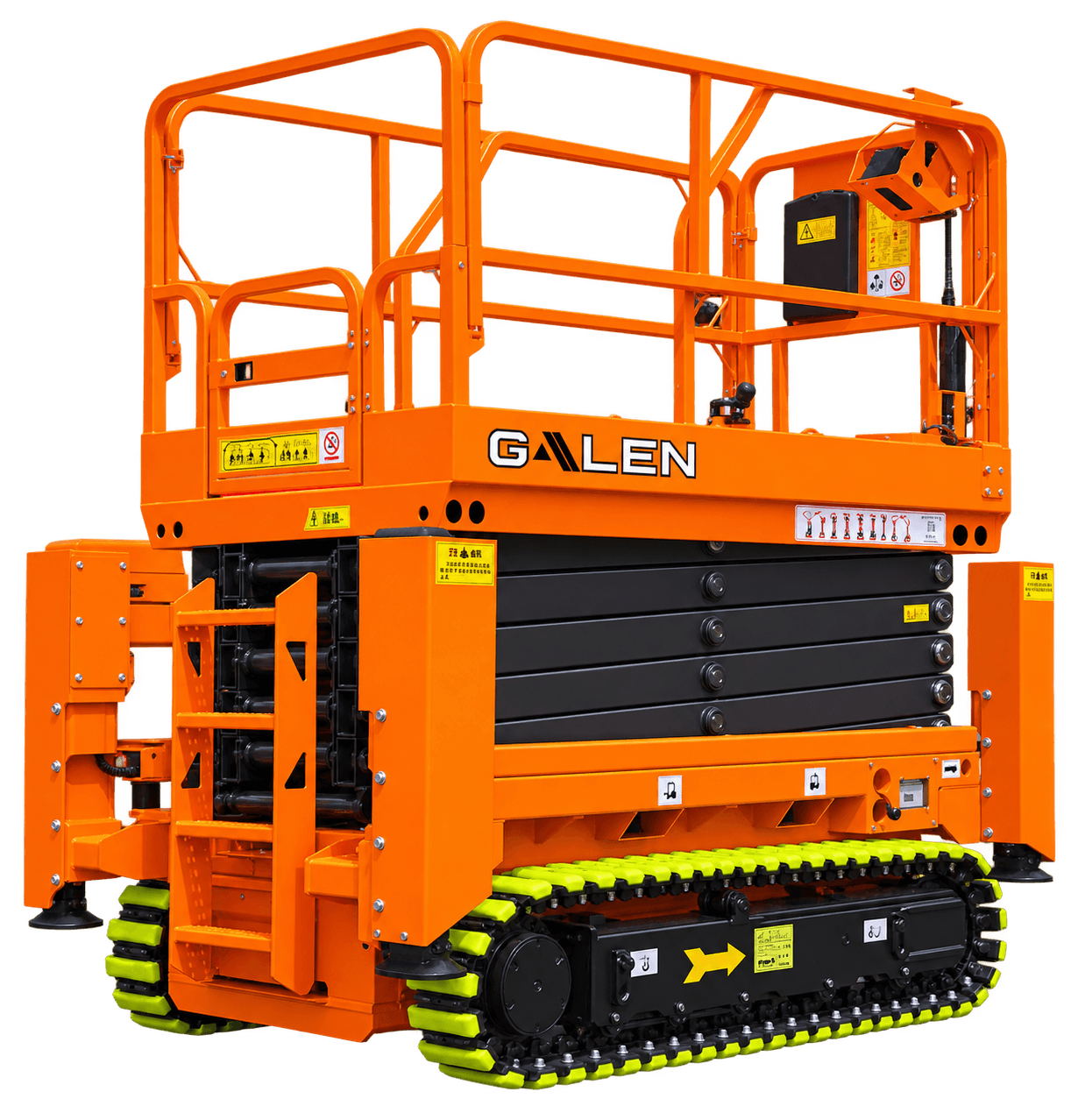 ES1215T elektrikli paletli makaslı platform manlift